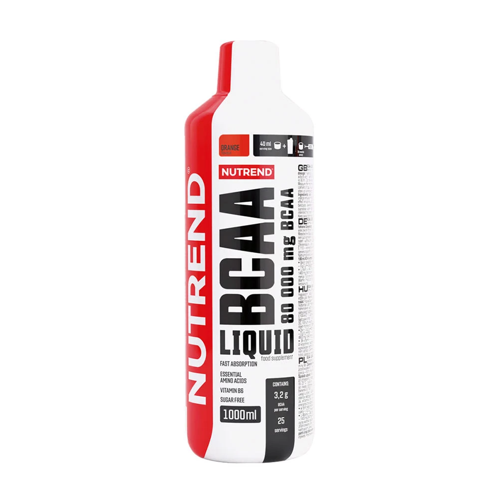 Nutrend - BCAA Liquid, Orange - 1000 ml.