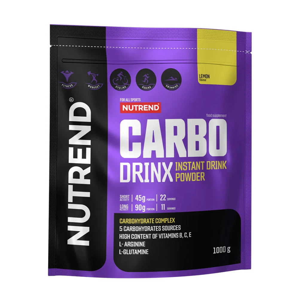 Nutrend - Carbodrinx, Lemon - 1000g