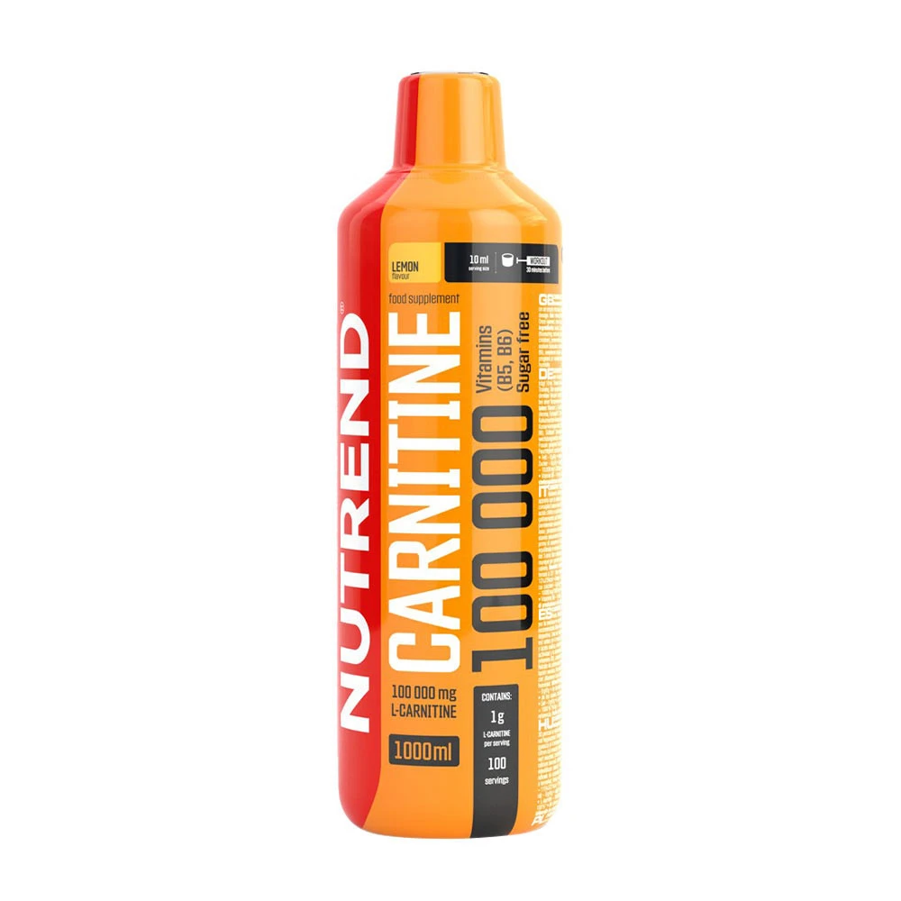 Nutrend - Carnitine 100 000, Lemon - 1000 ml.