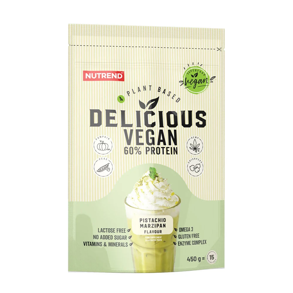 Nutrend - Delicious Vegan, Pistachio Marzipan - 450g