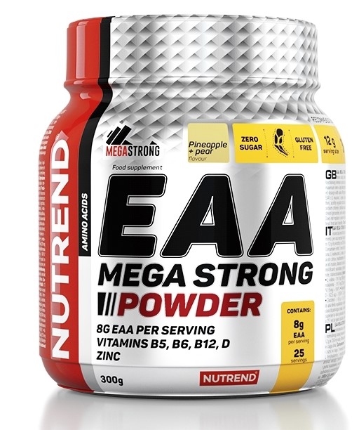 Nutrend - EAA Mega Strong Powder, Pineapple + Pear - 300g