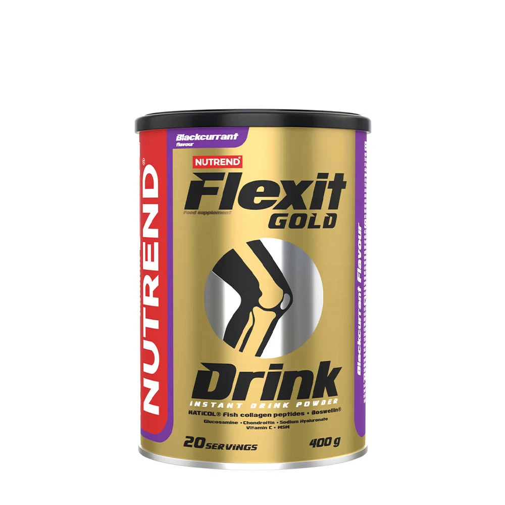 Nutrend - Flexit Gold Drink, Blackcurrant - 400g