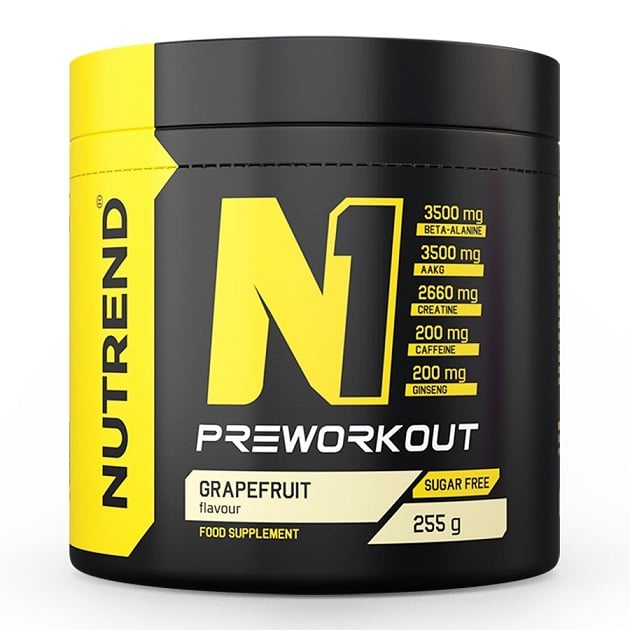 Nutrend - N1 Pre-Workout, Grapefruit - 255g