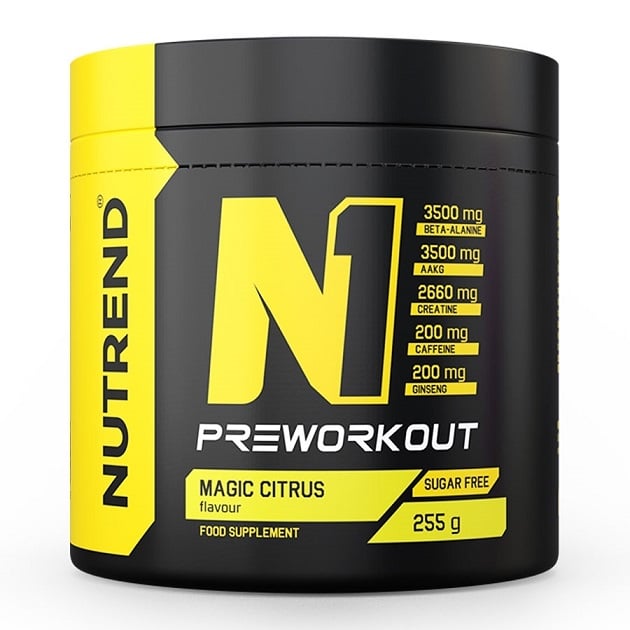Nutrend - N1 Pre-Workout, Magic Citrus - 255g