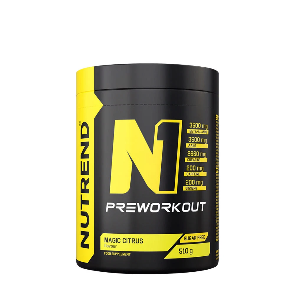 Nutrend - N1 Pre-Workout, Magic Citrus - 510g