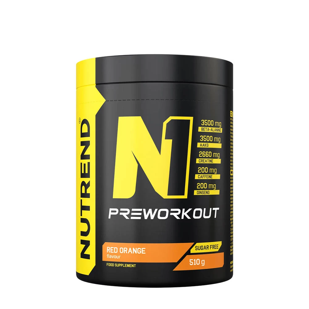 Nutrend - N1 Pre-Workout, Red Orange - 510g