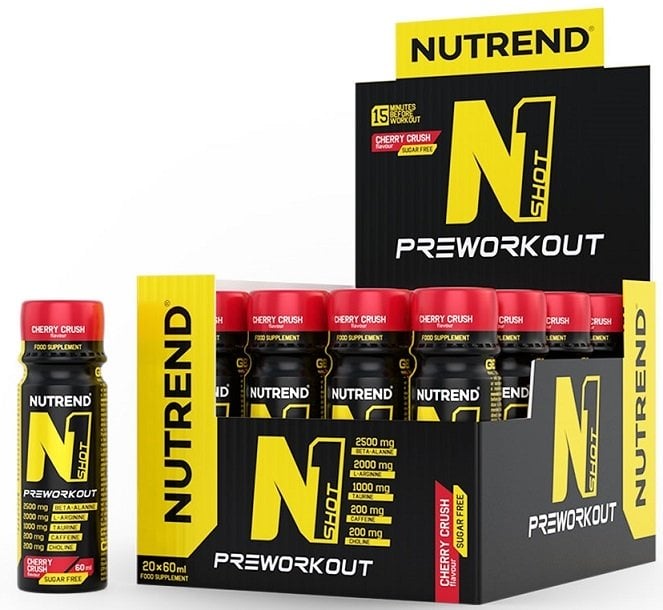 Nutrend - N1 Shot, Cherry Crush - 20 x 60 ml.