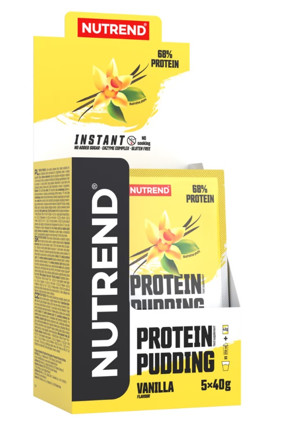 Nutrend - Protein Pudding, Vanilla - 5 x 40g