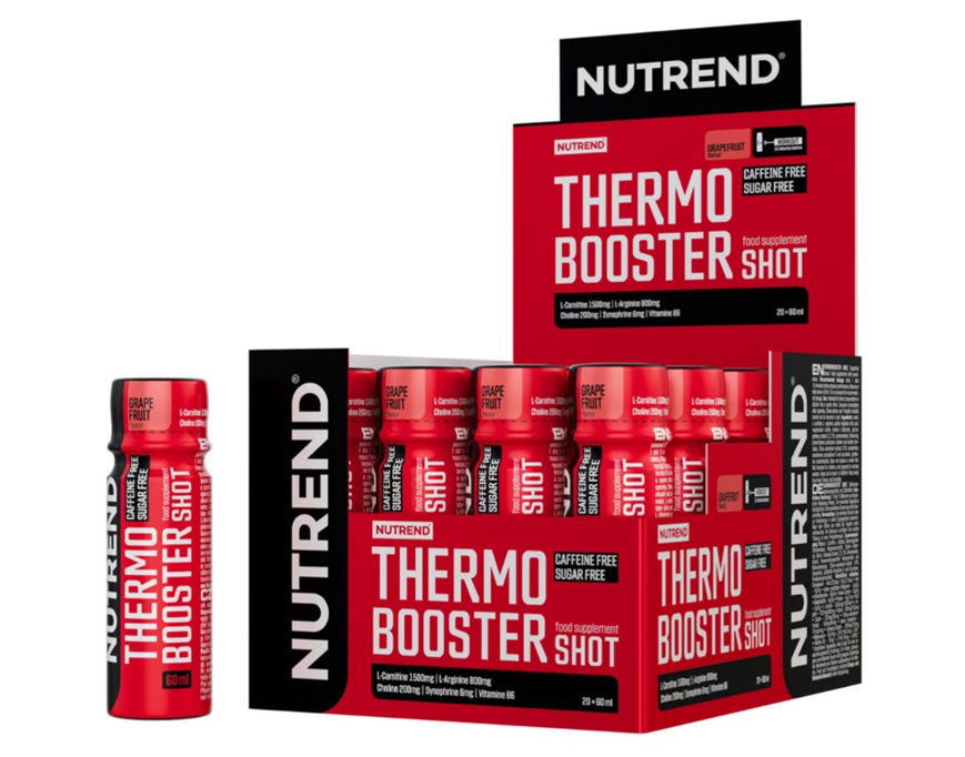Nutrend - Thermobooster Shot, Grapefruit - 20 x 60 ml.