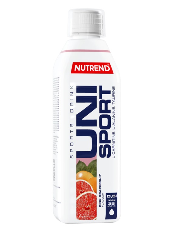 Nutrend - Unisport, Pink Grapefruit - 500 ml.