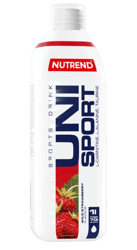 Nutrend - Unisport, Wild Strawberry - 1000 ml.