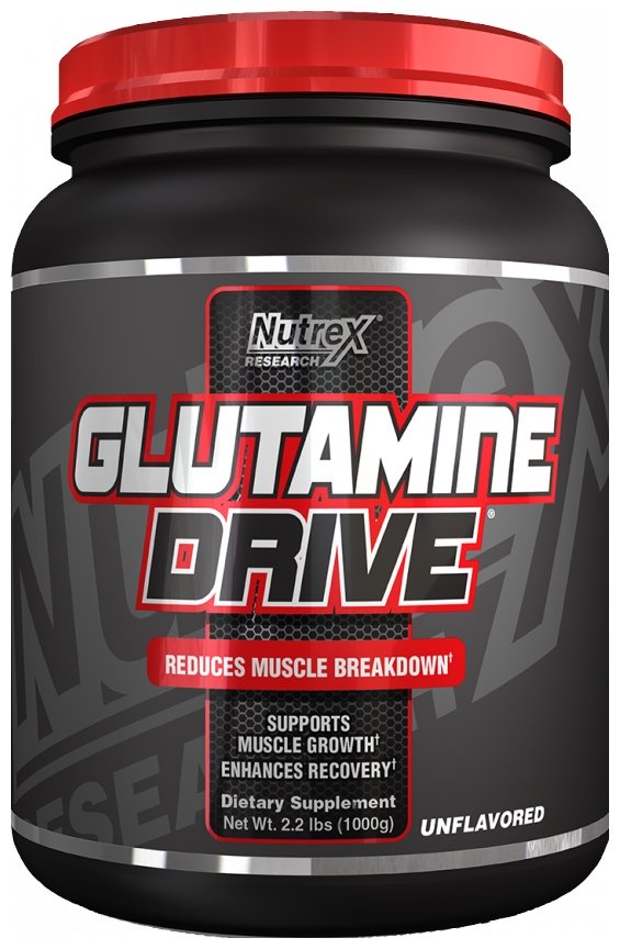 Nutrex - Glutamine Drive Uaromatiseret 1000g