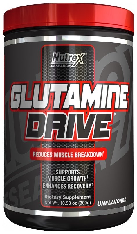 Nutrex - Glutamine Drive Uaromatiseret 300g
