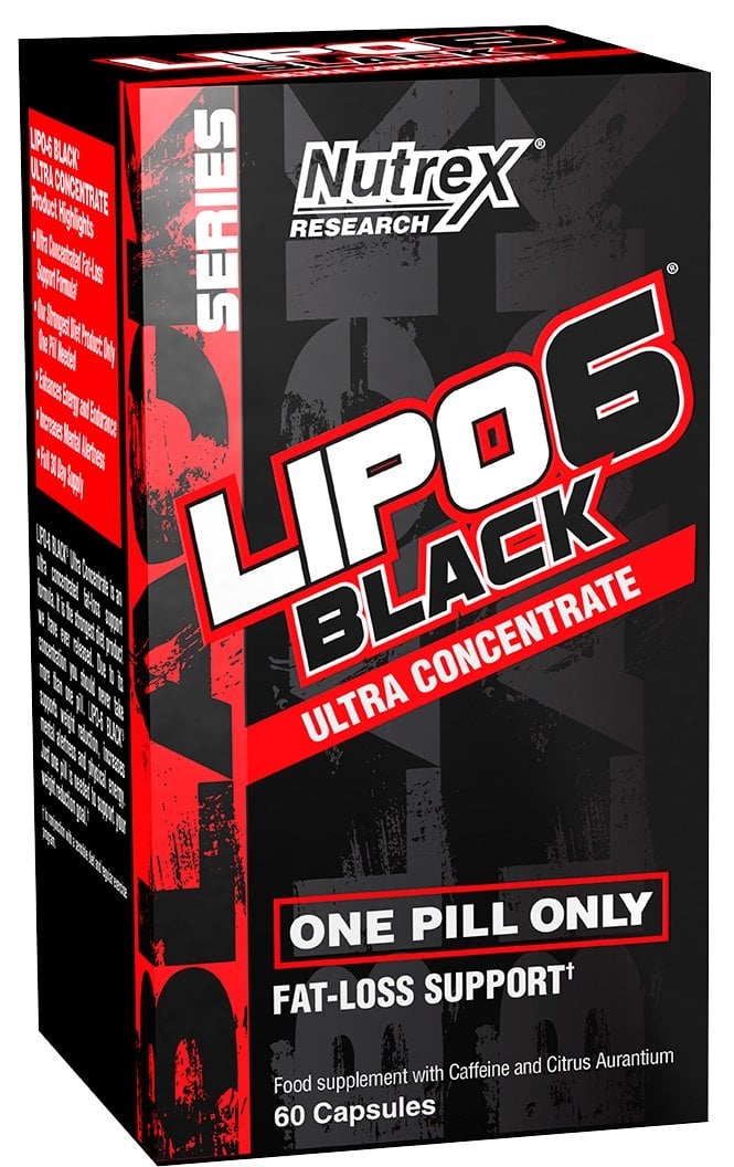 Nutrex - Lipo-6 Black Ultra Concentrate 60 kapsler