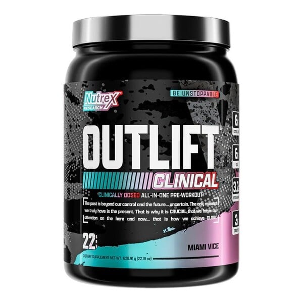 Nutrex - OutLift Clinical, Miami Vice - 628g