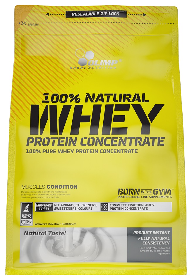 Olimp Nutrition - 100% Natural Whey Protein Concentrate - 700g