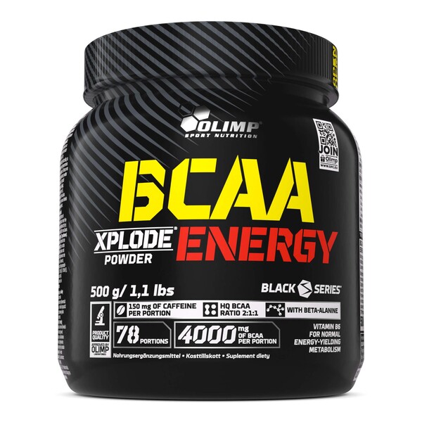 Olimp Nutrition - BCAA Xplode Energy, Xplosive Cola - 500g billede