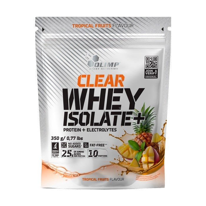 Olimp Nutrition - Clear Whey Isolate+, Tropical Fruits - 350g