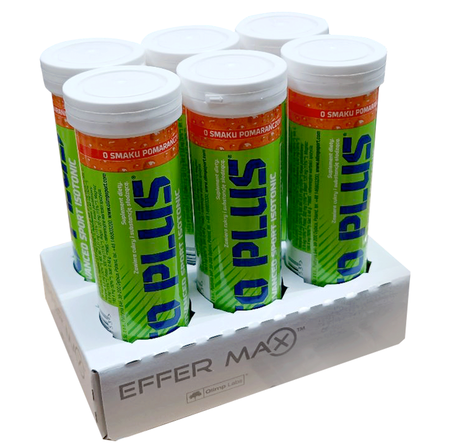 Olimp Nutrition - Iso Plus Effervescent, Orange - 6 x 10 tabs