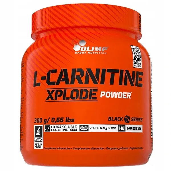 Olimp Nutrition - L-Carnitine Xplode Pulver, Orange 300g billede