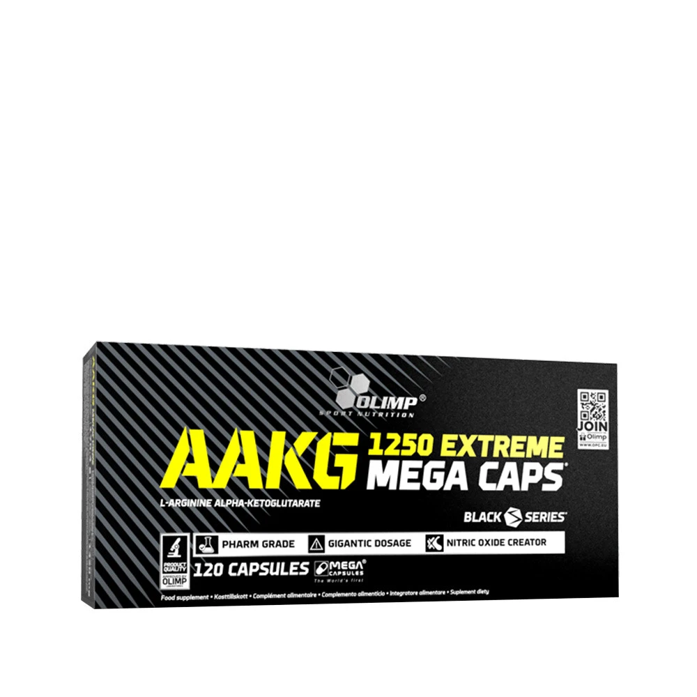 Olimp Nutrition - AAKG Extreme Mega Caps - 120 caps billede