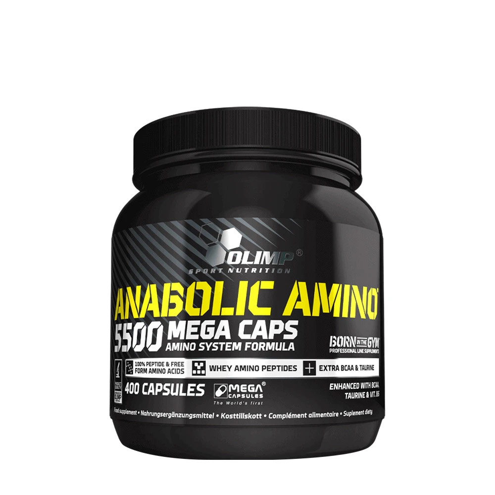 Olimp Nutrition - Anabolic Amino 5500, Mega Caps - 400 caps