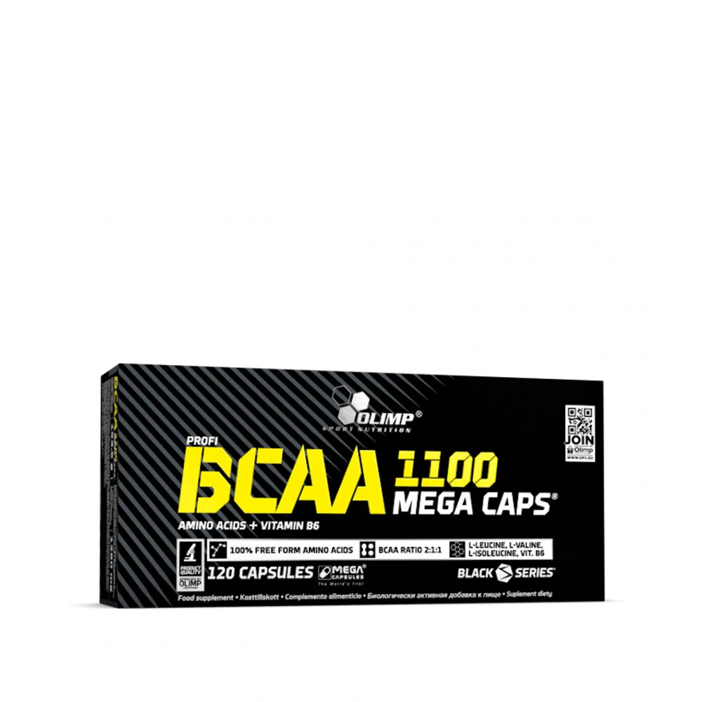 Olimp Nutrition - BCAA 1100 Mega Caps - 120 caps billede
