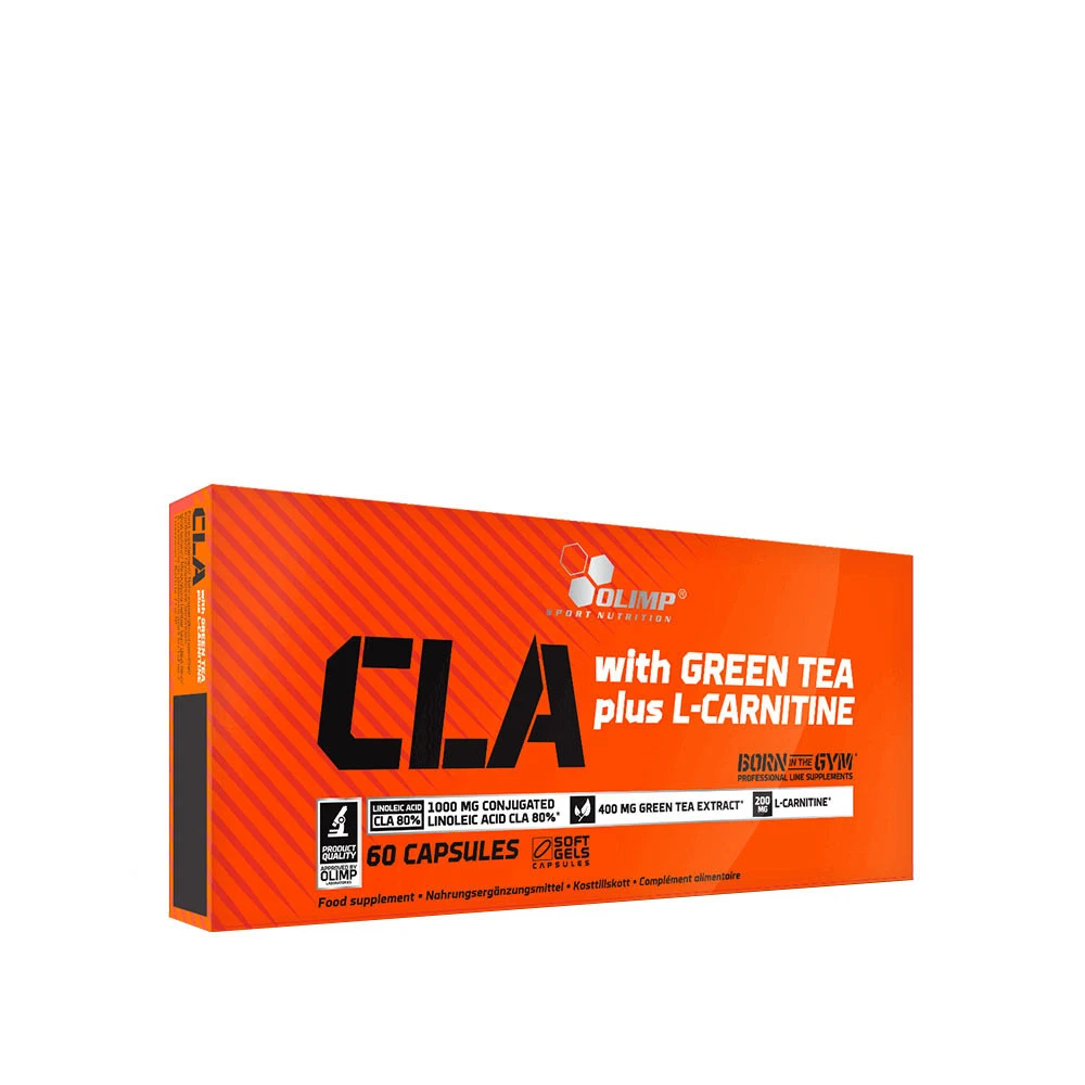 Olimp Nutrition - CLA with Green Tea plus L-Carnitine - 60 caps billede