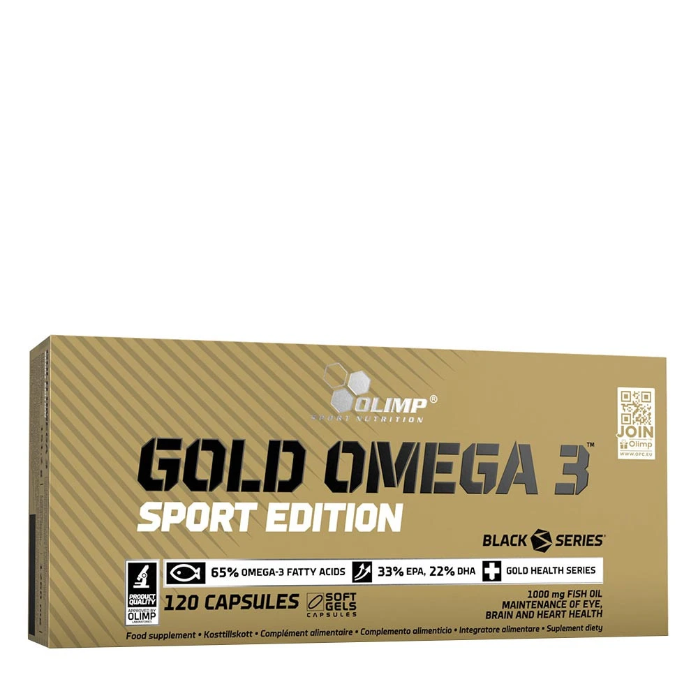 Olimp Nutrition - Gold Omega 3, Sport Edition - 120 caps billede