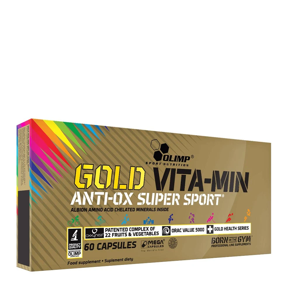 Olimp Nutrition - Gold VITA-MIN anti-OX super sport - 60 caps billede