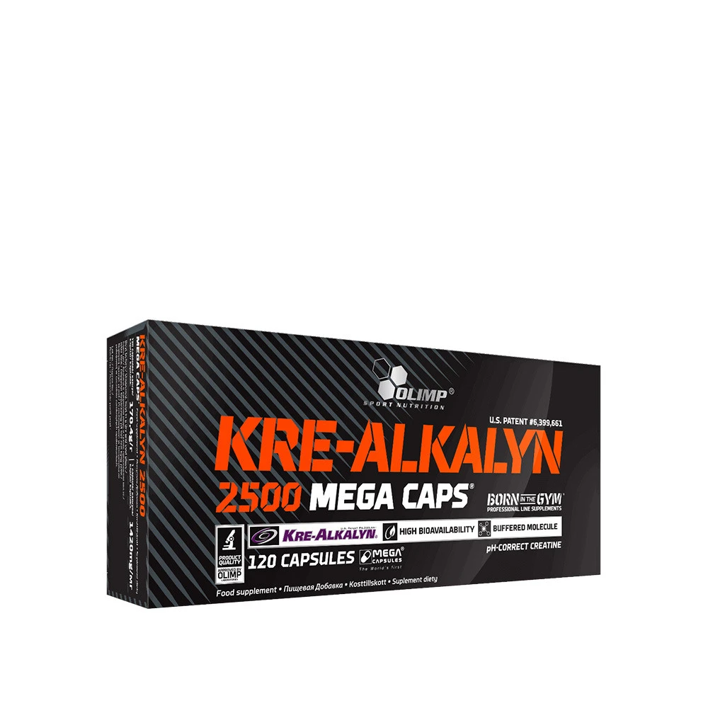 Olimp Nutrition - Kre-Alkalyn 2500 Mega Caps - 120 caps billede