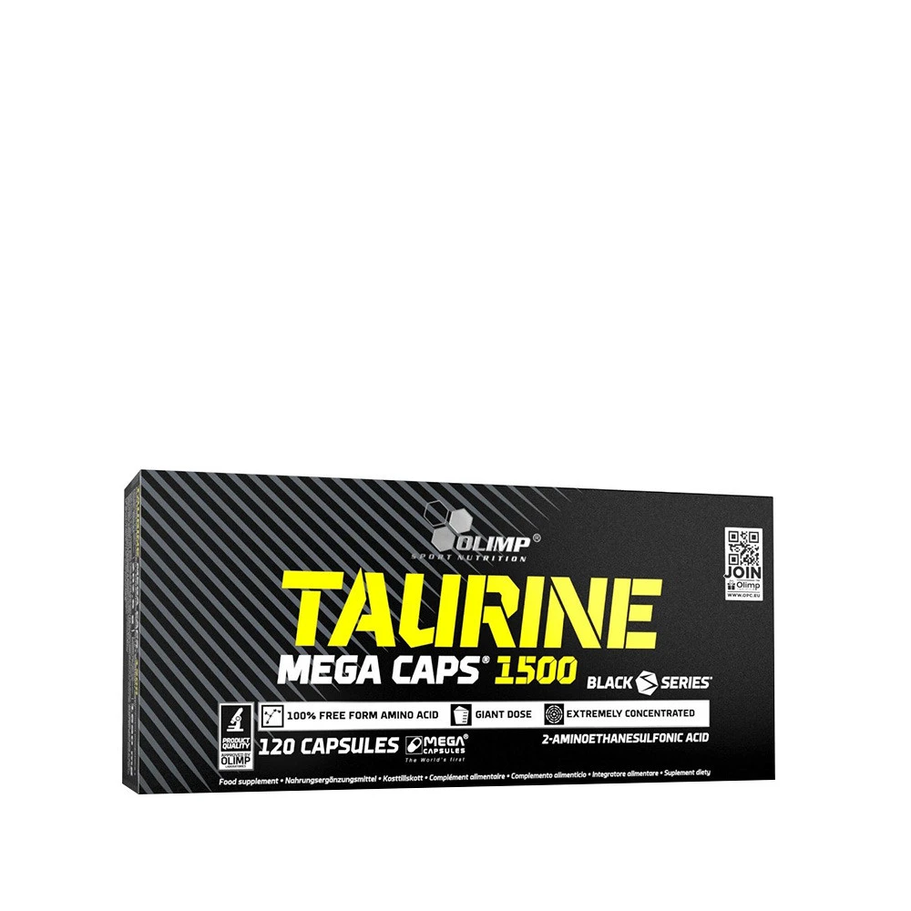 Olimp Nutrition - Taurine Mega Caps - 120 caps billede