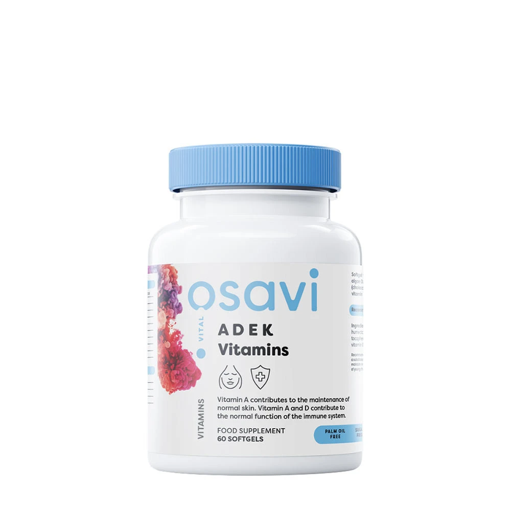 Osavi - ADEK Vitamins - 60 softgels billede