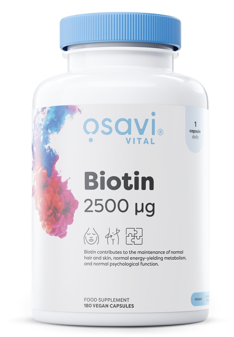 Osavi - Biotin, 2500mcg - 180 vegan caps