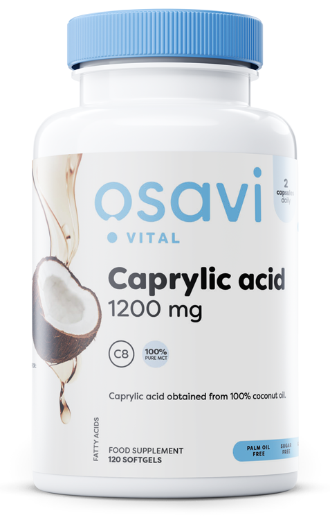 Osavi - Caprylic Acid, 1200mg - 120 softgels