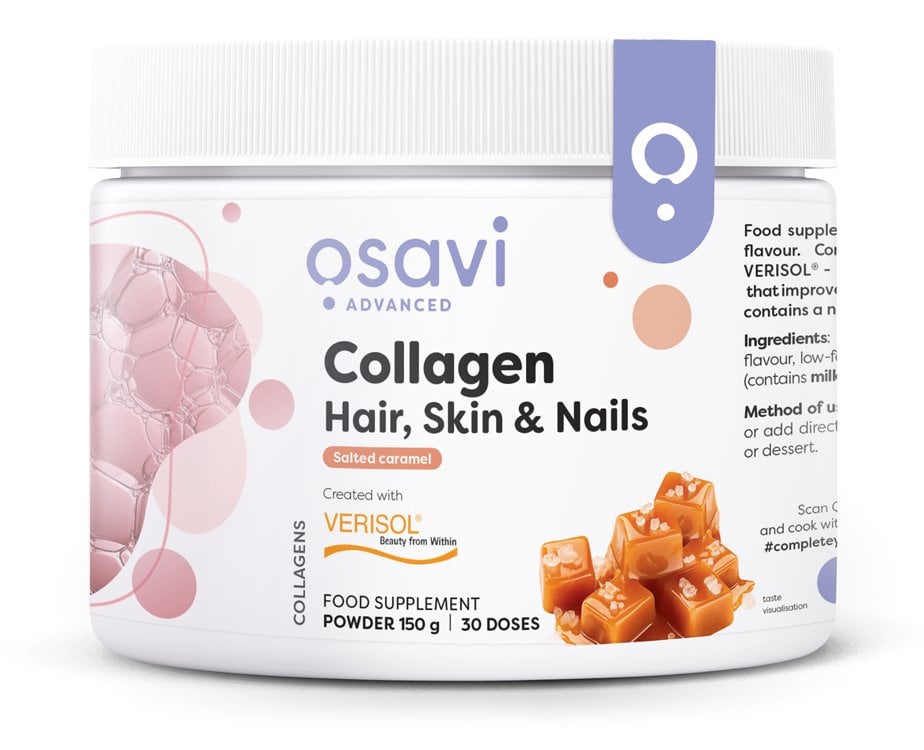 Osavi - Collagen Peptides (Hair Skin & Nails), Salted Caramel - 150g