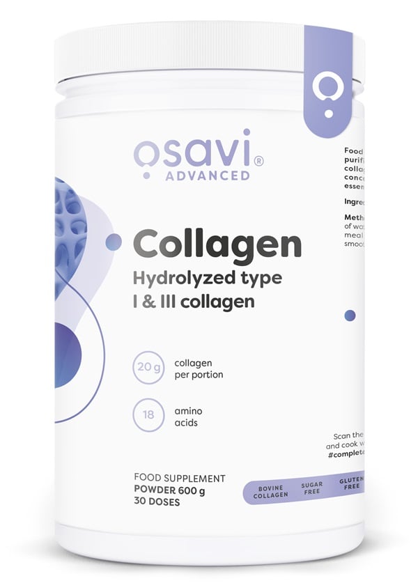 Osavi - Collagen Hydrolysed Type I & III, Unflavoured - 600g