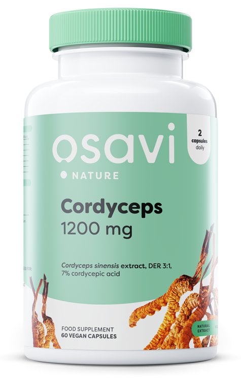 Osavi - Cordyceps, 1200mg - 60 vegan caps