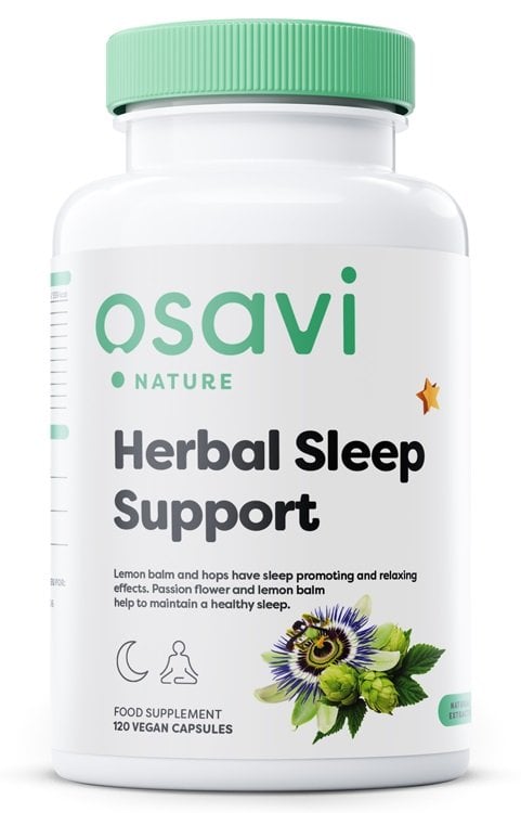Osavi - Herbal Sleep Support uden Melatonin - 120 veganske kapsler