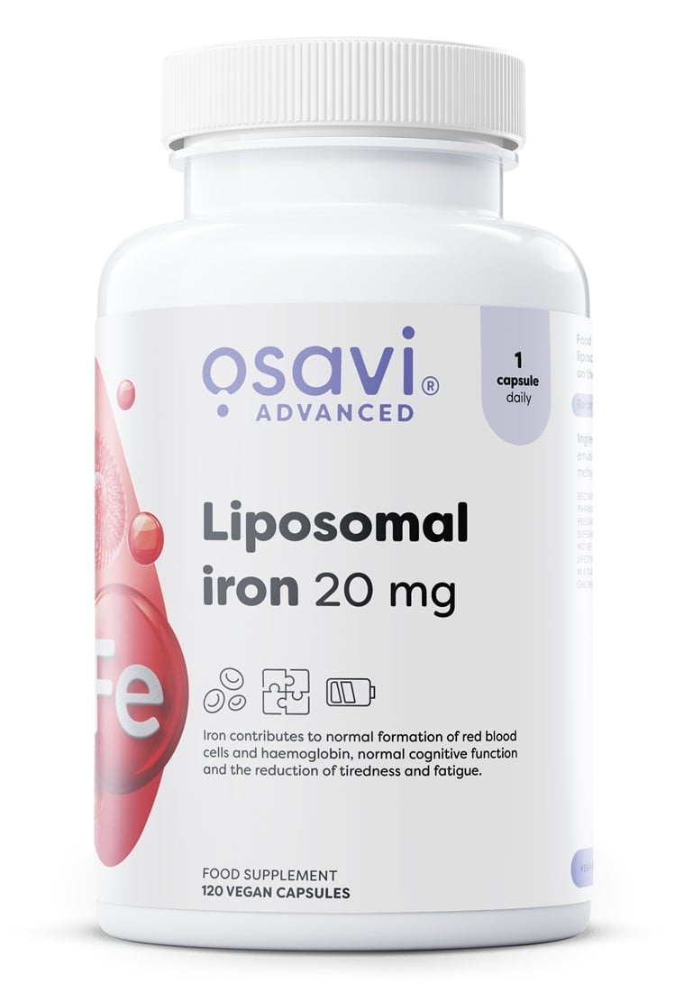Osavi - Liposomal Iron, 20mg - 120 vegan caps