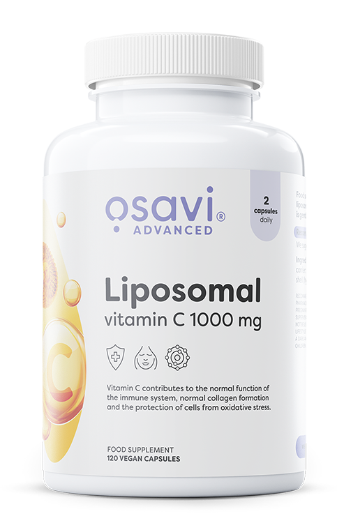 Liposomal Vitamin C, 1000 mg - 120 vegetabilske kapsler