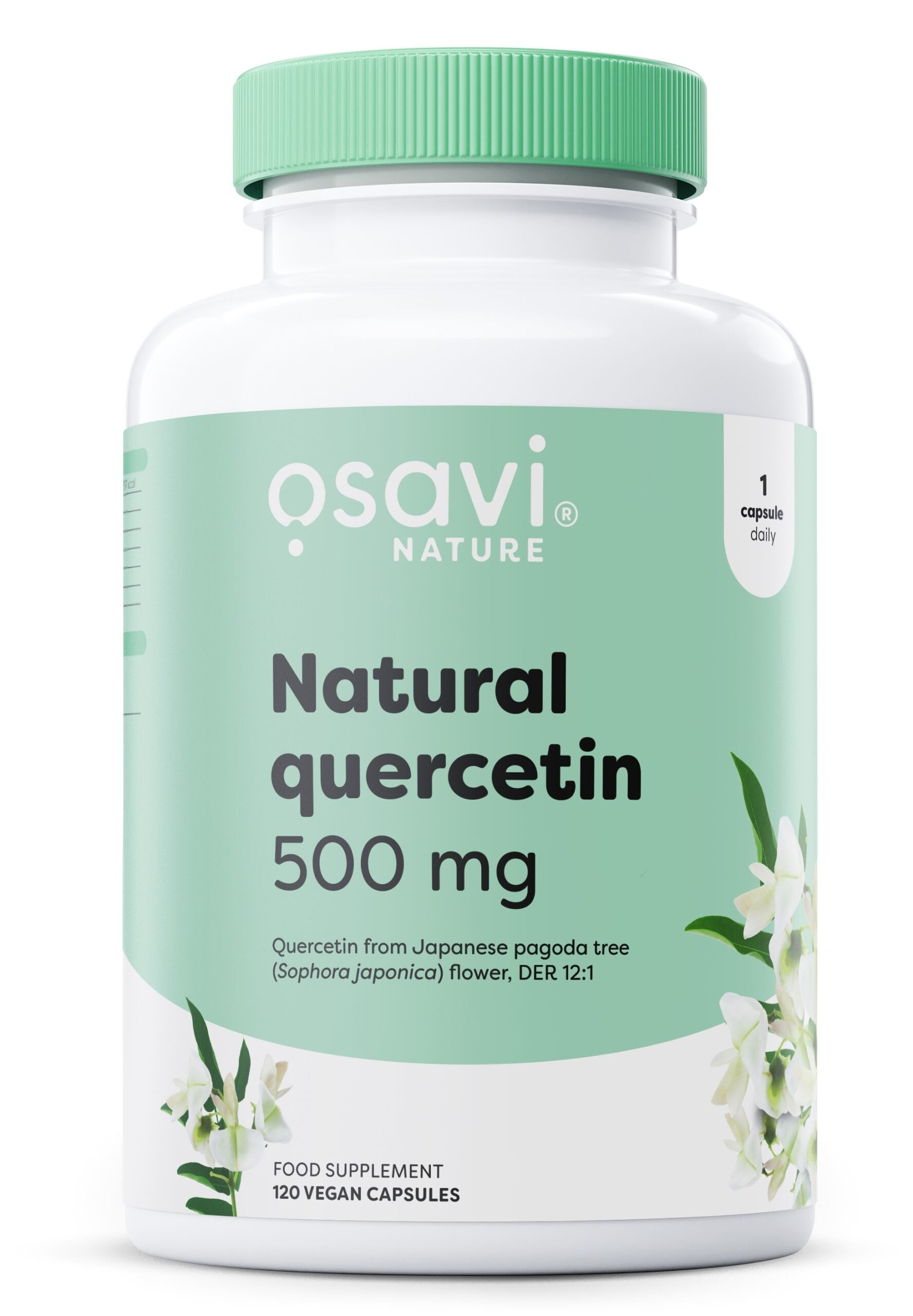 Osavi - Naturlig Quercetin, 500mg - 120 veganske kapsler