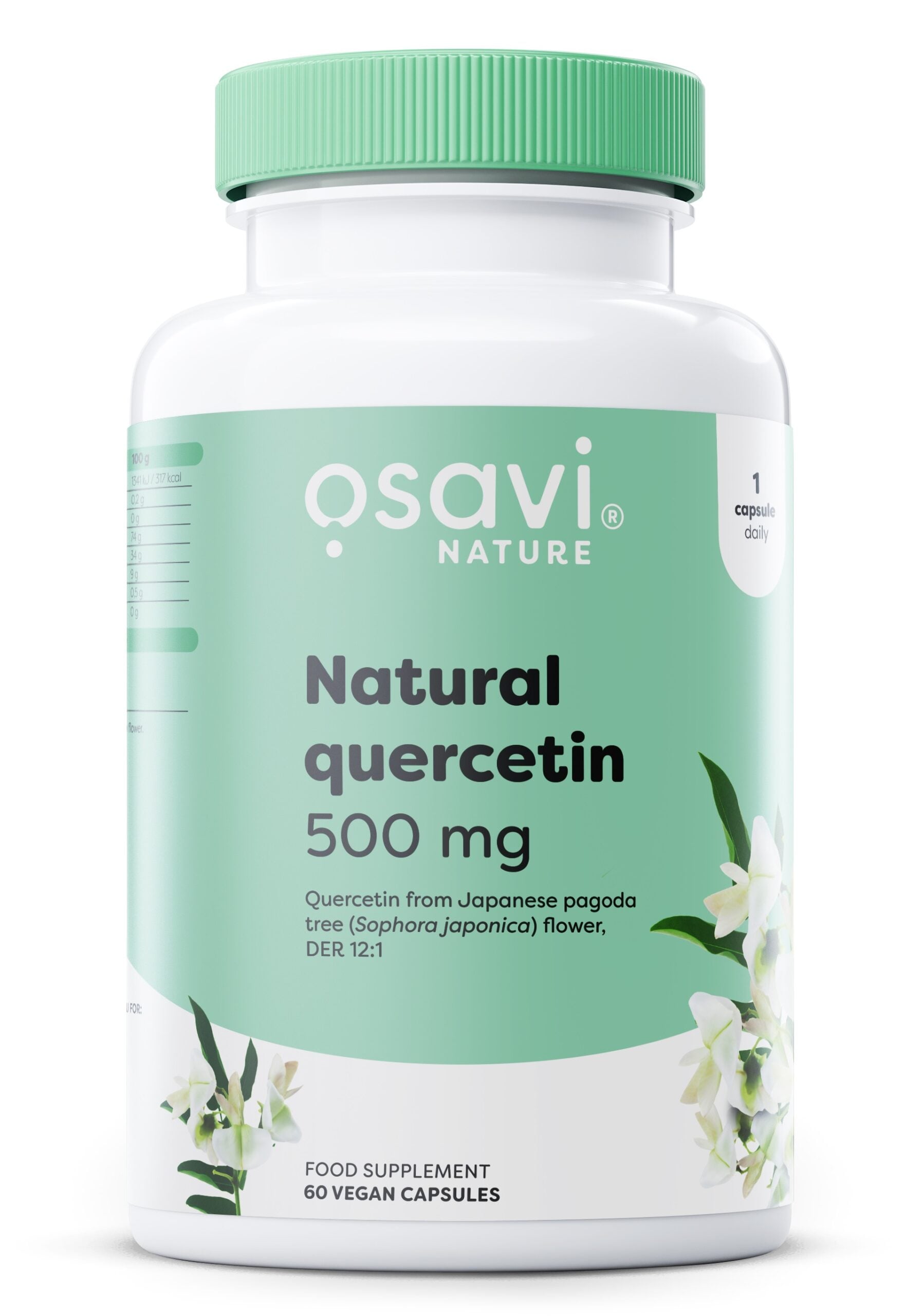 Osavi - Naturlig Quercetin, 500mg - 60 veganske kapsler