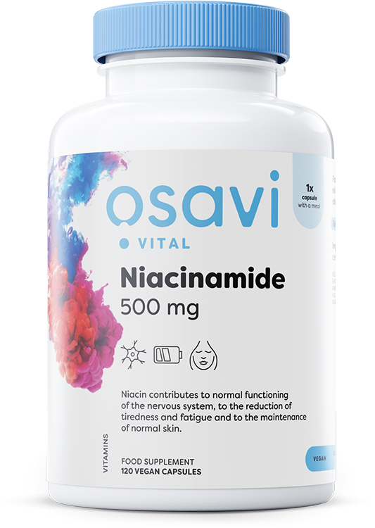 Osavi - Niacinamide, 500mg - 120 vegan caps