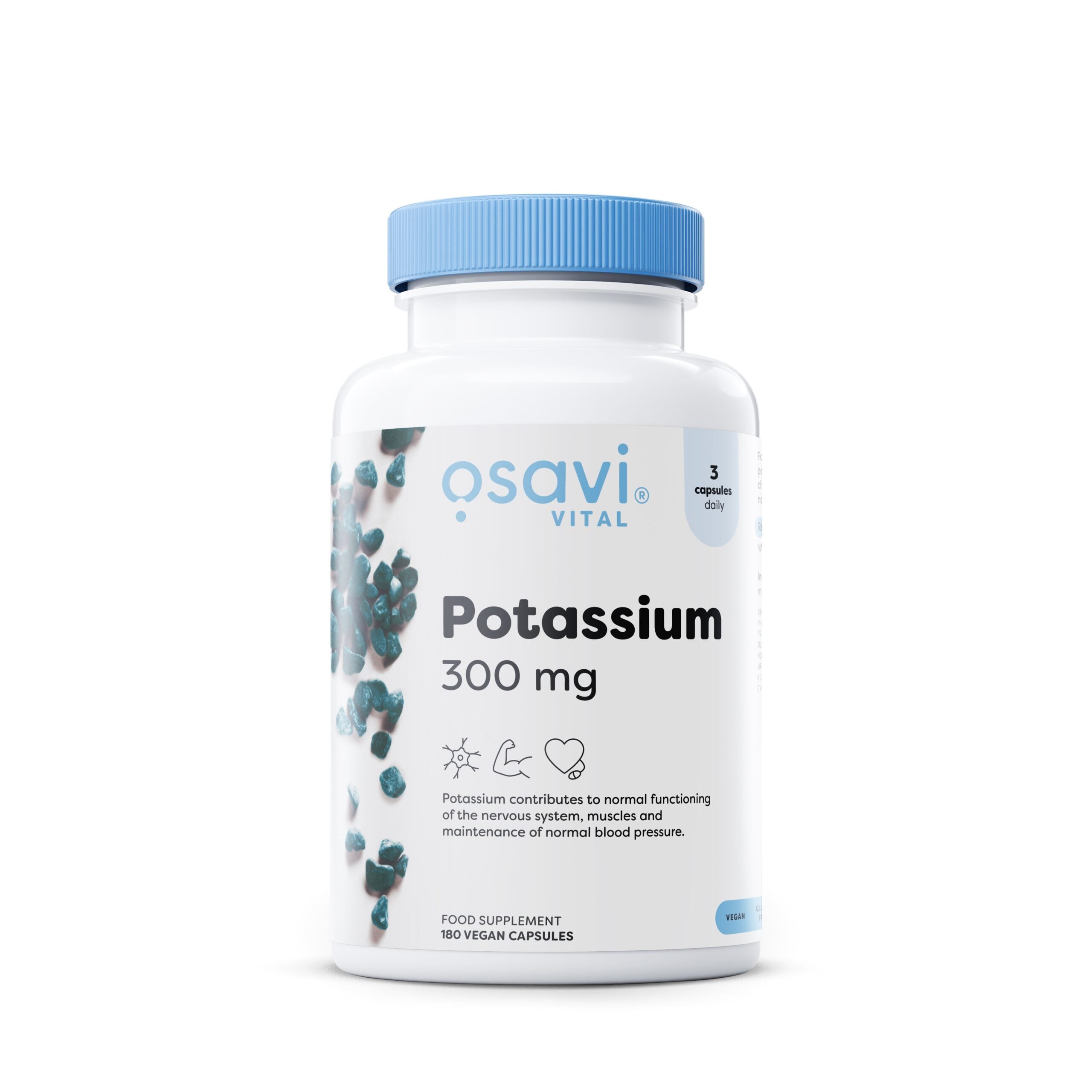 Osavi - Potassium, 300mg - 180 vegan caps