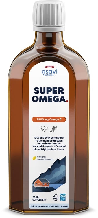 Osavi - Super Omega, 2900mg Omega 3 (Lemon) - 250 ml.