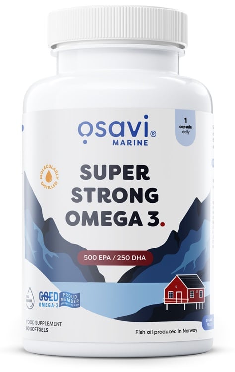 Osavi - Super Strong Omega 3, 500 EPA / 250 DHA - 90 softgels