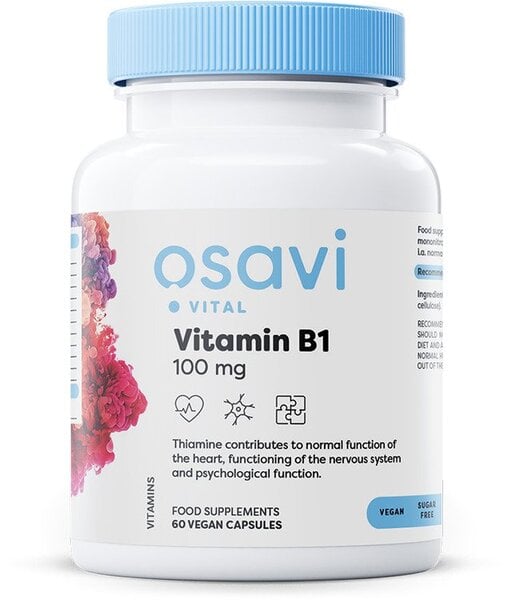 Osavi - Vitamin B1, 100mg - 60 vegan caps