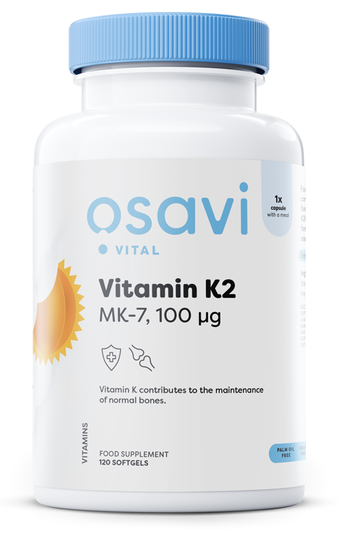 Osavi - Vitamin K2 MK-7, 100mcg - 120 softgels