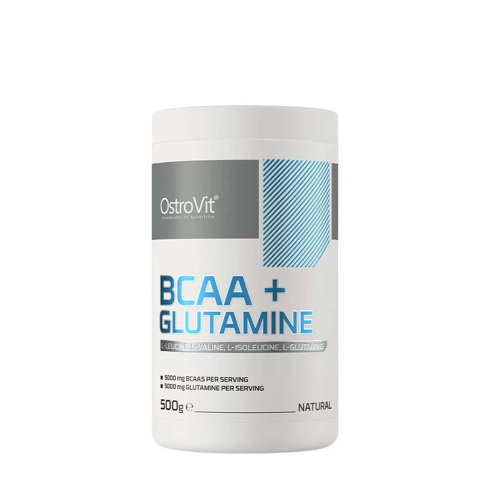 OstroVit - BCAA + Glutamine, Natural - 500g